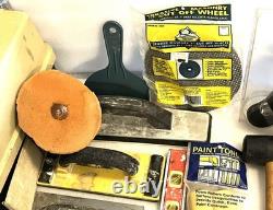 Plumber, Electrician, Tiling, Woodwork, General Tools, Vintage Tool Box Lot 50+