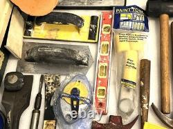 Plumber, Electrician, Tiling, Woodwork, General Tools, Vintage Tool Box Lot 50+