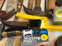 Plumber, Electrician, Tiling, Woodwork, General Tools, Vintage Tool Box Lot 50+