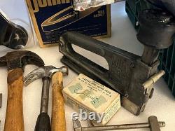 Plumber, Electrician, Tiling, Woodwork, General Tools, Vintage Tool Box Lot 50+