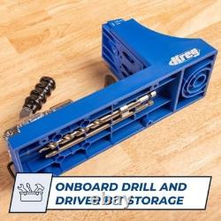 Pocket Hole Jig for Woodworking, Durable & Easy to Use Joinery Tool, K4 Design
