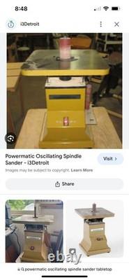 Powermatic Oscillating Spindle Sander Tabletop Powerful Woodworking Equipment