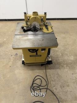 Powermatic PM2700 5-Hp 230/460V Heavy Duty Cast Iron Table Shaper