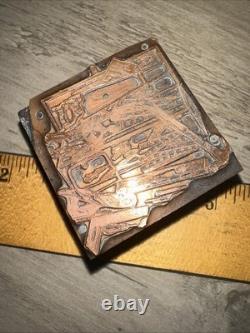 Printing Letterpress Print Block (Carpenters Toolbox) Woodworking Tools