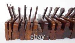 Quantity (14) of Moulding Planes Mostly Greenslade, with Moseley Plough