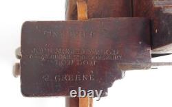 Quantity (14) of Moulding Planes Mostly Greenslade, with Moseley Plough