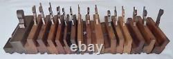 Quantity (16) of Moulding Planes Varvill, Moseley, Hields, Atkins, S&J