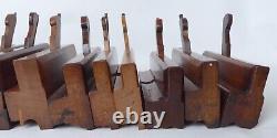 Quantity (16) of Moulding Planes Varvill, Moseley, Hields, Atkins, S&J