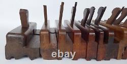 Quantity (16) of Moulding Planes Varvill, Moseley, Hields, Atkins, S&J