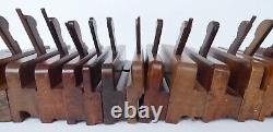 Quantity (16) of Moulding Planes Varvill, Moseley, Hields, Atkins, S&J