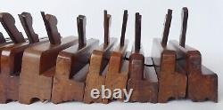 Quantity (16) of Moulding Planes Varvill, Moseley, Hields, Atkins, S&J