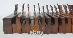 Quantity (20) Moulding Planes inc. Green, Marples, Griffith, Nurse, Mathieson