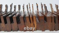 Quantity (20) Moulding Planes inc. Green, Marples, Griffith, Nurse, Mathieson