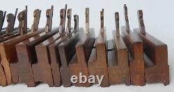 Quantity (20) Moulding Planes inc. Green, Marples, Griffith, Nurse, Mathieson