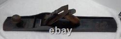 RARE 22 STANLEY BAILEY #7 Carpenters Hand Plane Joiner Woodworking Tool WORKS