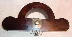 RARE ANTIQUE D ROUTER ROSEWOOD 1800s WOOD WORKING TOOL