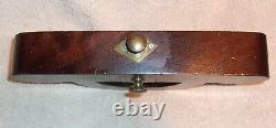 RARE ANTIQUE D ROUTER ROSEWOOD 1800s WOOD WORKING TOOL