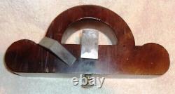 RARE ANTIQUE D ROUTER ROSEWOOD 1800s WOOD WORKING TOOL