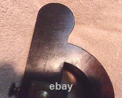 RARE ANTIQUE D ROUTER ROSEWOOD 1800s WOOD WORKING TOOL