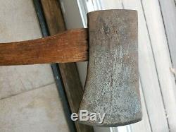 RARE ANTIQUE Marbles No. 10 Camp Axe Hatchet 1910s Gladstone Vintage Woodworking