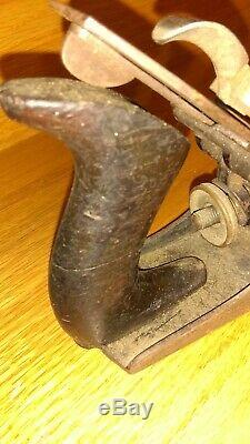 RARE Antique STANLEY SWEETHEART Plane No 2 Vintage Woodworking Tool as found