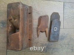 RARE Antique Verstrepen Amvers JVS Wood Plane Woodworking Tools