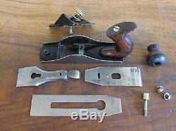 RARE Antique Vintage Stanley No 2 TYPE 2 (1869-72) Pre-Lateral Woodworking Plane