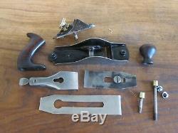 RARE Antique Vintage Stanley No 2 TYPE 2 (1869-72) Pre-Lateral Woodworking Plane