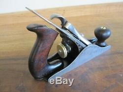 RARE Antique Vintage Stanley No 2 TYPE 2 (1869-72) Pre-Lateral Woodworking Plane