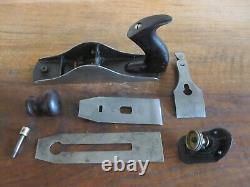 RARE Antique Vintage TYPE 3 Stanley No 3 (1872-73) Pre-Lateral Woodworking Plane