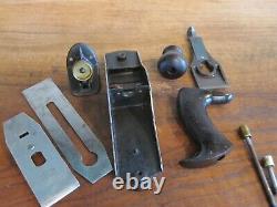 RARE Antique Vintage TYPE 3 Stanley No 3 (1872-73) Pre-Lateral Woodworking Plane