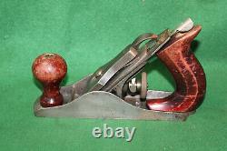 RARE & COLLECTIBLE Fulton No 3708 Size 2 Smooth Woodworking Bench Plane Inv#NY64