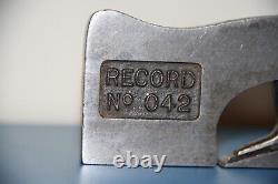 RARE Vintage (1938 onward) Original Condition RECORD no. 042 Rabbet Rebate Plane