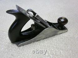 RARE Vintage Antique TYPE 3 Stanley No 4 (1872-73) Pre-Lateral Woodworking Plane