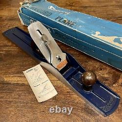 RARE Vintage Record No 8 Jointer Plane BOXED. England. Excellent Condition