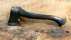 RAZOR SHARP vintage Keen Kutter embossed carving axe hatchet camping woodworking