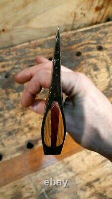 RAZOR SHARP vintage Keen Kutter embossed carving axe hatchet camping woodworking