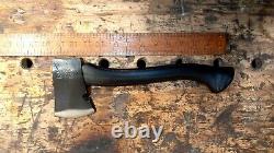 RAZOR SHARP vintage Keen Kutter embossed carving axe hatchet camping woodworking