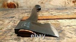 RAZOR SHARP vintage Keen Kutter embossed carving axe hatchet camping woodworking