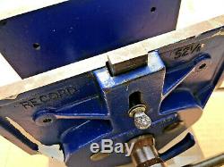 RECORD 52 1/2 Woodworker's Vise Made in England