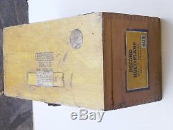 RECORD No 405 MULTI PLANE WOODWORKING Original Wooden Box 23 Cutters Little Used