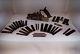 RECORD No44 PLOUGH WOODWORKING PLANE With Mountain of 35 BLADES! With guides