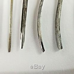 REDUCEDSET OF 7 WOOD CARVING TOOLS, ASHLEY ILES Ltd, ENGLAND. UK