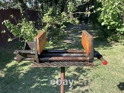 RICHARD WILCOX 10'' Jaw Quick Release Woodworking Vise Cast Iron Vice 35 Lbs