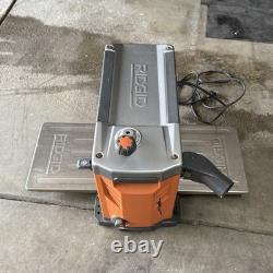 RIDGID Benchtop Thickness Planer 110V Corded Electric Orange Woodworking Tool