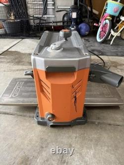 RIDGID Benchtop Thickness Planer 110V Corded Electric Orange Woodworking Tool