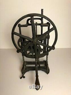 Rare Antique Champion Lock Mortiser, J Leukart Mfg. Woodworking Tool pat. 1912