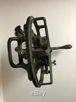Rare Antique Champion Lock Mortiser, J Leukart Mfg. Woodworking Tool pat. 1912