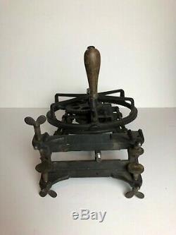 Rare Antique Champion Lock Mortiser, J Leukart Mfg. Woodworking Tool pat. 1912