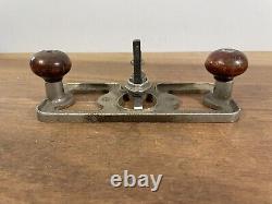 Rare Antique Edward Preston 1399P Router Plane Woodwork Tool